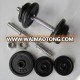 Custom cast iron 40lb / 20kgs dumbbell set