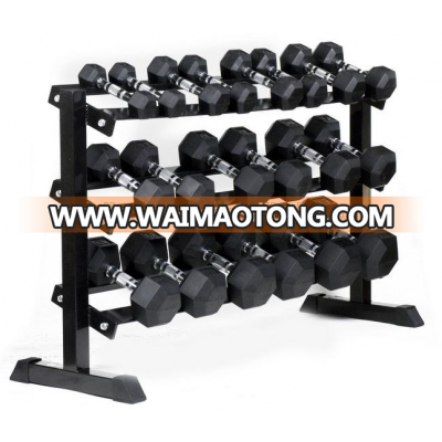 Neoprene Dumbbell Set with rack