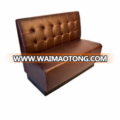 Best Selling Commerical Mobile Leather Restaurant and Bar Booth Seating