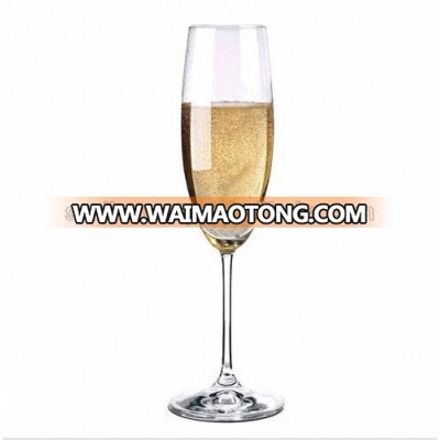 High Quality Luxury Elegant Champagne Flute Glasses, 250ml Champagne Glass