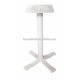 cafe coffee metal dining table base/ aluminum leisure table legs