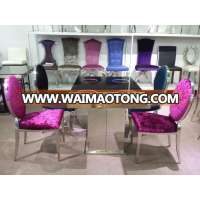 Hotel Luxury banquet chairs and table / dining table